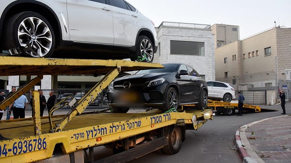 רכבי יוקרה שנתפסו, קרדיט: דוברות המשטרה